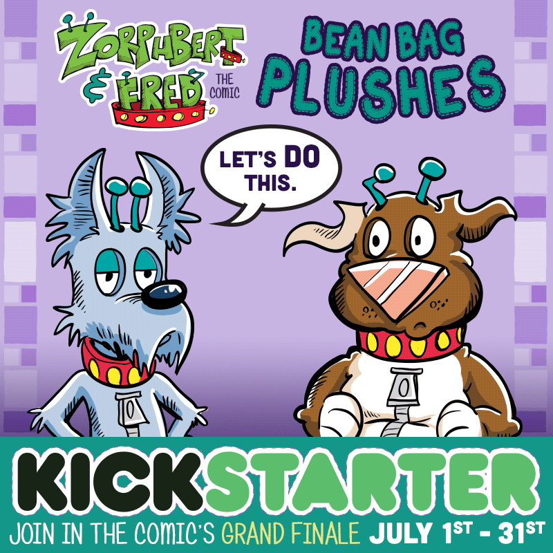 It’s HERE! The Z&F Plushie Kickstarter Begins TODAY!