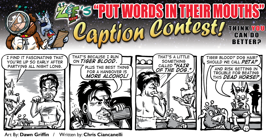 PWITM Caption Contest: Return of Sheen WINNER!