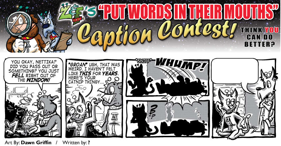 PWITM Caption Contest: Catnip Catastrophe!